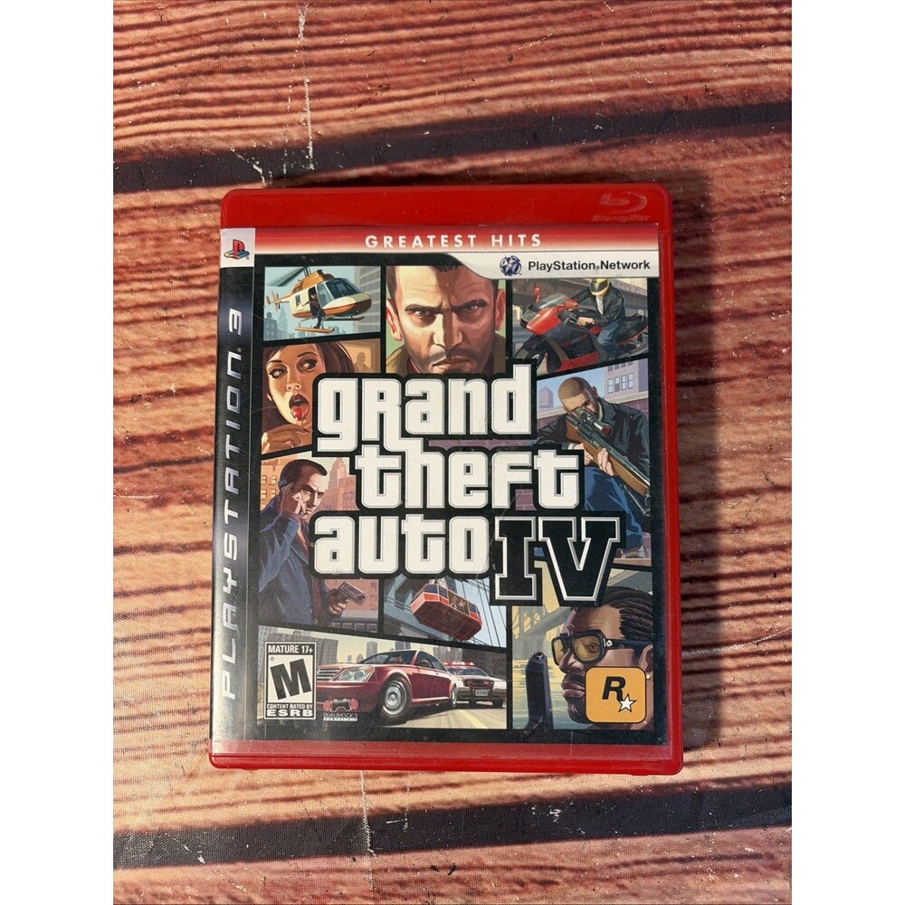 Grand Theft Auto IV -- Greatest Hits (Sony PlayStation 3, 2008)CIB With Map